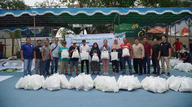 Mantap! Pegadaian Kanwil XI Semarang Salurkan 70 Hewan Kurban