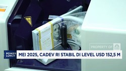 Video: Mei 2025, Cadev RI Stabil di Level USD 152,5 Miliar