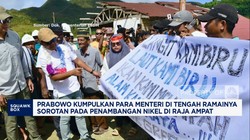 Video: Ramai Tambang Nikel Raja Ampat, Prabowo Kumpulkan Para Menteri