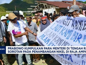 Video: Ramai Tambang Nikel Raja Ampat, Prabowo Kumpulkan Para Menteri