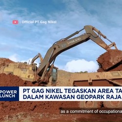 Kontribusi Gag Nikel ke Antam (ANTM) di Bawah 10%