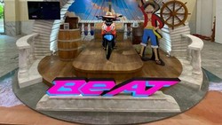 One Piece Hadir di AFA 2025, Kolaborasi Honda BeAT Curi Atensi Anak Muda