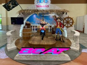 One Piece Hadir di AFA 2025, Kolaborasi Honda BeAT Curi Atensi Anak Muda