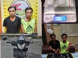 2 Bandar Sabu di OKU Diringkus Polisi, Ditemukan Sabu dalam Kotak Rokok