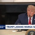 Video: Trump Larang Warga 12 Negara Masuk AS