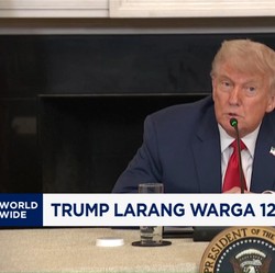 Video: Trump Larang Warga 12 Negara Masuk AS