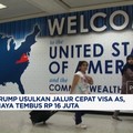 Video: Trump Usulkan Jalur Cepat Visa AS, Biaya Tembus Rp 16 Juta