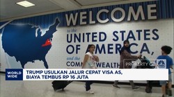 Video: Trump Usulkan Jalur Cepat Visa AS, Biaya Tembus Rp 16 Juta