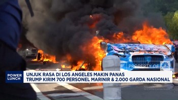 Video: LA Makin Panas, Trump Kirim 700 Marinir & 2.000 Garda Nasional