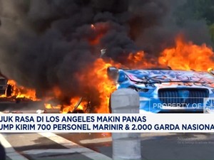 Video: LA Makin Panas, Trump Kirim 700 Marinir & 2.000 Garda Nasional