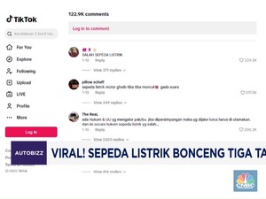 Video: Viral! Sepeda Listrik Bonceng Tiga Tabrak Motor