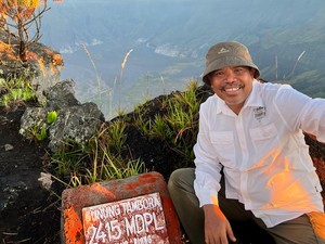 Johan Rosihan Dorong Gunung Tambora Jadi Pusat Edukasi & Pariwisata