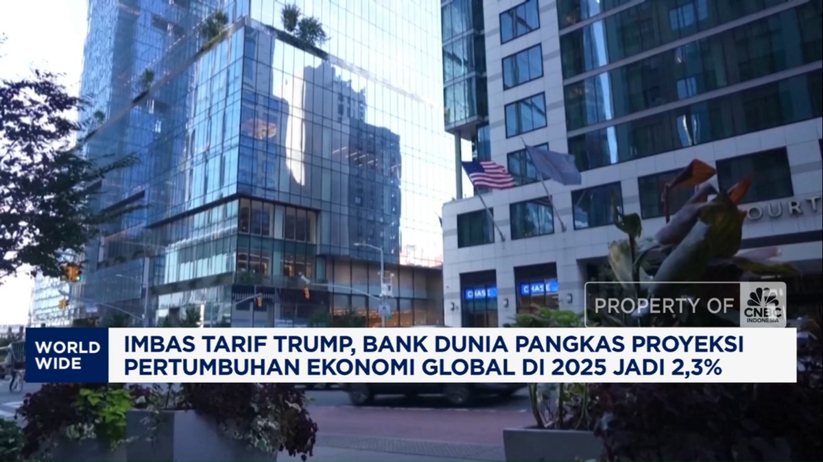 Video: Bank Dunia Pangkas Proyeksi Pertumbuhan Global 2025 Jadi 2,3%