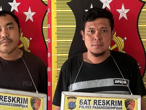 Kepergok Curi 12 Kambing Pakai Mobil, 2 Pria di Sidimpuan Ditangkap