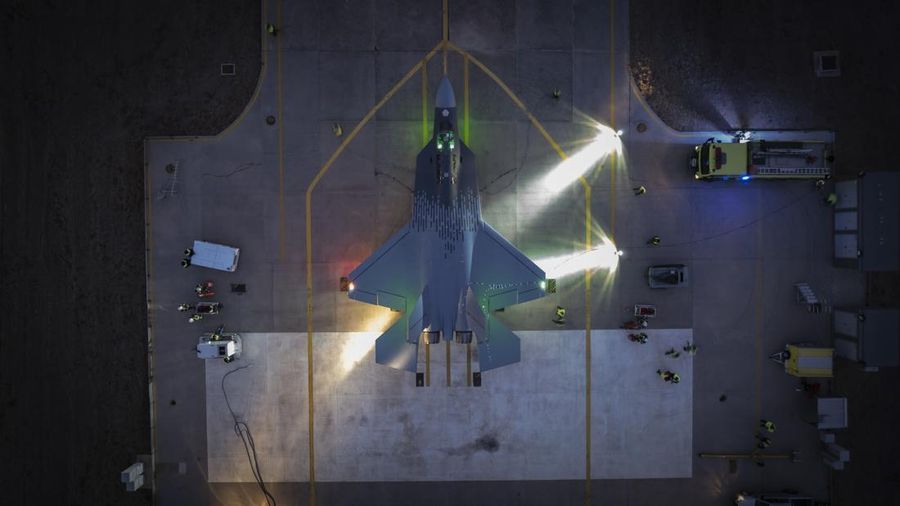 Jet tempur TAI TFX. (Dok. Turkish Aerospace Indonesia)