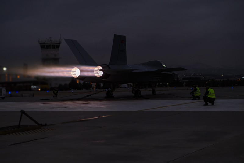 Jet tempur TAI TFX. (Dok. Turkish Aerospace Indonesia)