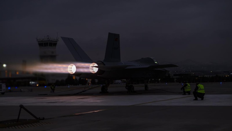 Jet tempur TAI TFX. (Dok. Turkish Aerospace Indonesia)