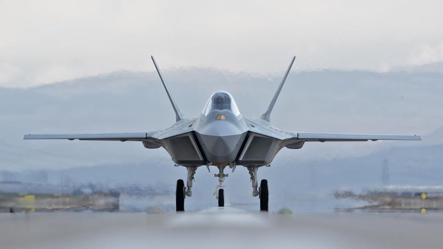 Jet tempur TAI TFX. (Dok. Turkish Aerospace Indonesia)