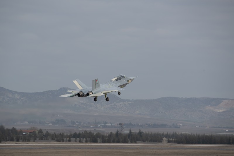 Jet tempur TAI TFX. (Dok. Turkish Aerospace Indonesia)