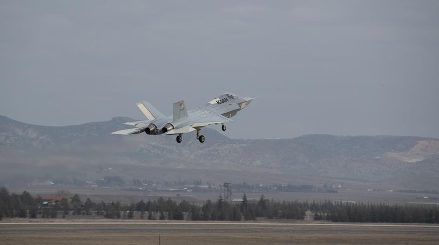 Jet tempur TAI TFX. (Dok. Turkish Aerospace Indonesia)