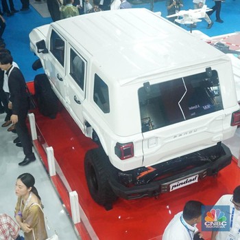 Keren! Ini Penampakan Mobil Taktis Listrik MV3 Pandu Buatan RI