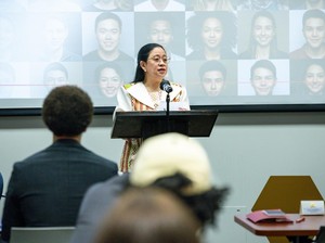 Jadi Pembicara di Kampus CSU AS, Puan Bahas Isu Kesetaraan Gender