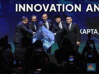 AHY Buka ICI 2025, Menteri PU Hanggodo Tawarkan Sederet Proyek Besar