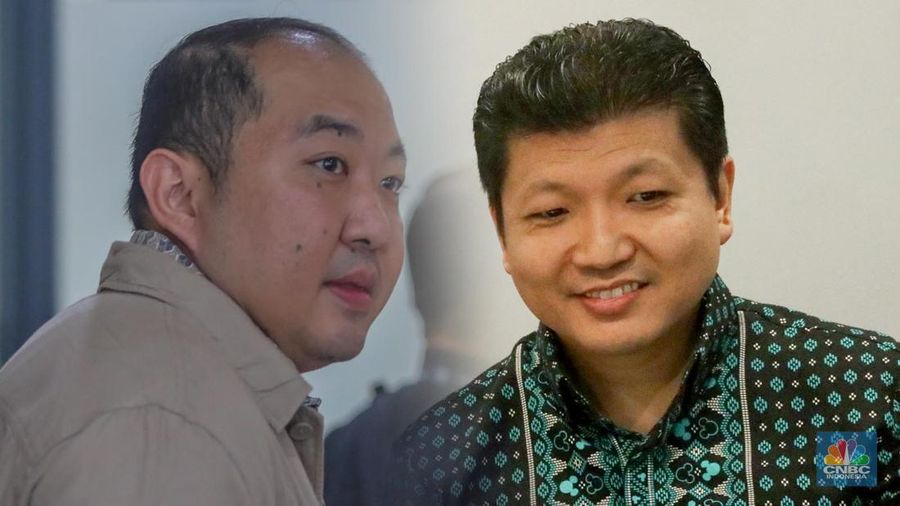 Kolase foto Iwan Kurniawan Lukminto (Kiri) dan Iwan Setiawan Lukminto. (CNBC Indonesia)