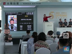 Video: Labubu Seharga Rp 2,4 Miliar Terjual di China