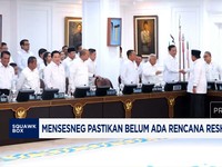 Video: Mensesneg: Belum Ada Rencana Reshuffle Kabinet Prabowo