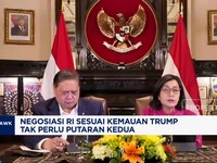 Video: Negosiasi RI-AS Sesuai Kemauan Trump, Tak Perlu Putaran Kedua