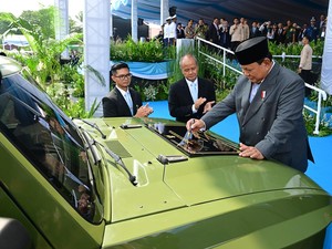 Prabowo Luncurkan Pandu Maung MV3 Bikinan Pindad, Ini Penampakannya