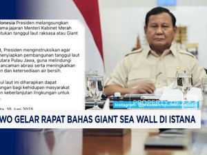 Video: Prabowo Gelar Rapat Bahas Giant Sea Wall Di Istana