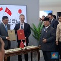 Prabowo Saksikan MoU Rp 33 T,  Termasuk Pengadaan Jet Tempur 'Siluman'