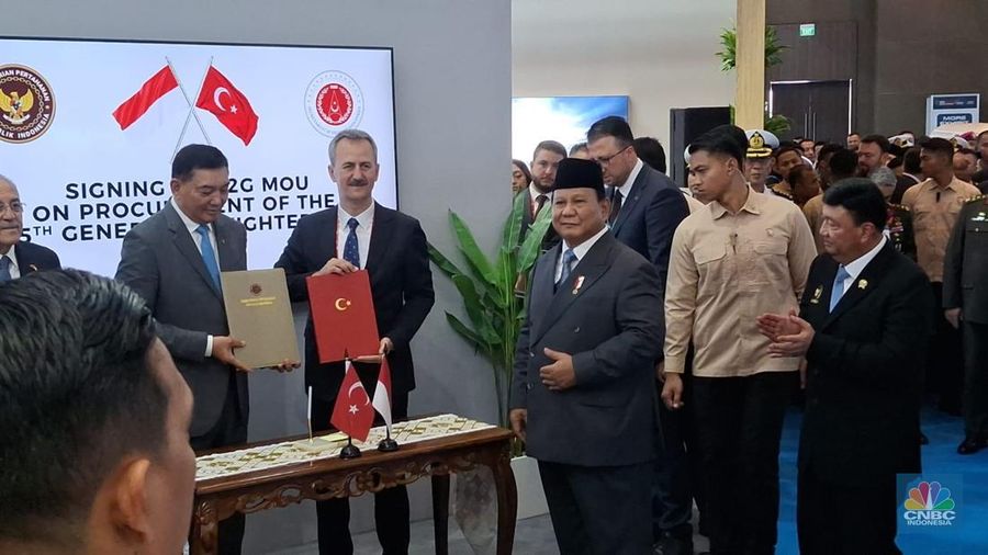 Jet tempur TAI TFX. (Dok. Turkish Aerospace Indonesia)