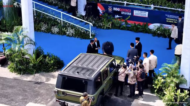 Prabowo Luncurkan Mobil Taktis Listrik MV3 Pandu, Ini Spesifikasinya!