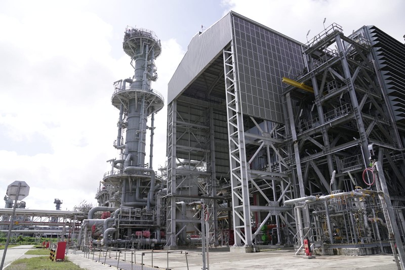 Suasana Kilang LNG Tangguh yang dioperasikan oleh BP Berau Ltd, di Teluk Bintuni, Papua Barat, Selasa (10/6/2025). Suasana Kilang LNG Tangguh yang dioperasikan oleh BP Berau Ltd, di Teluk Bintuni, Papua Barat, Selasa (10/6/2025). (Dok. Kementerian ESDM)