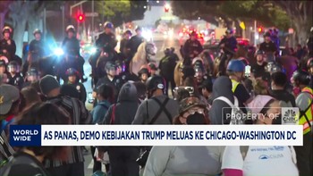 Video: AS Panas, Demo Kebijakan Trump Meluas Ke Chicago-Washington DC