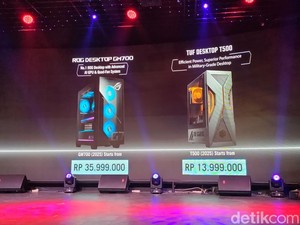 Asus Luncurkan Dua PC Gaming di RI, Harga Mulai Rp 13 Juta-an