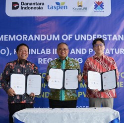 Gandeng KevinLAB dan Catur Elang Perkasa, TASPEN Dorong Energi Hijau