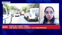 Video: Duka di Langit India, Pesawat Jatuh Angkut 242 Penumpang