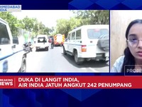 Video: Duka di Langit India, Pesawat Jatuh Angkut 242 Penumpang