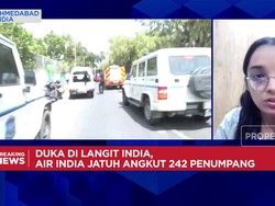 Video: Duka di Langit India, Pesawat Jatuh Angkut 242 Penumpang
