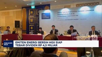 Video: HGII Tebar Dividen Rp 4,5 M & Bidik Tambahan Pembangkit 100 MW