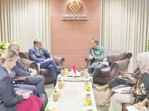 Temui Dubes Prancis, Menbud Tindaklanjuti Kerja Sama Bidang Budaya