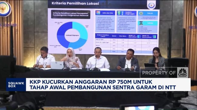 Video: Bangun Sentra Garam NTT, KKP Siapkan Rp 750 Miliar
