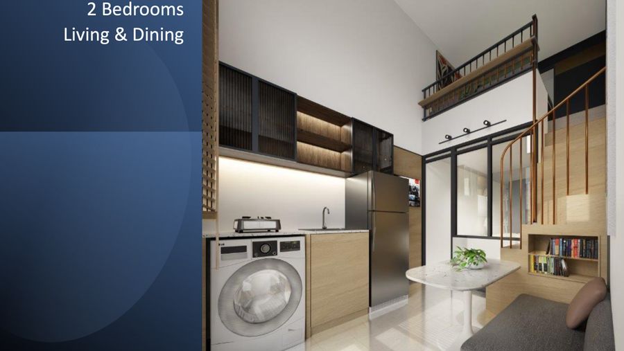 Mockup rumah mungil berukuran 18m2 di wilayah perkotaan untuk menjadikan rumah ini masuk ke dalam skema rumah subsidi. Mockup rumah mungil berukuran 18m2 di wilayah perkotaan untuk menjadikan rumah ini masuk ke dalam skema rumah subsidi. (Dok. Istimewa)