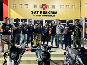 Warga PALI Ditangkap Usai Mencuri Motor di Prabumulih