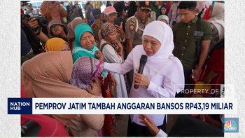 Video: Pemprov Jatim Tambah Anggaran Bansos Rp43,19 Miliar