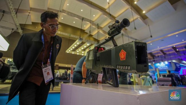 Canggih! Senjata Anti-Drone TNI Tampil di Indo Defence 2025